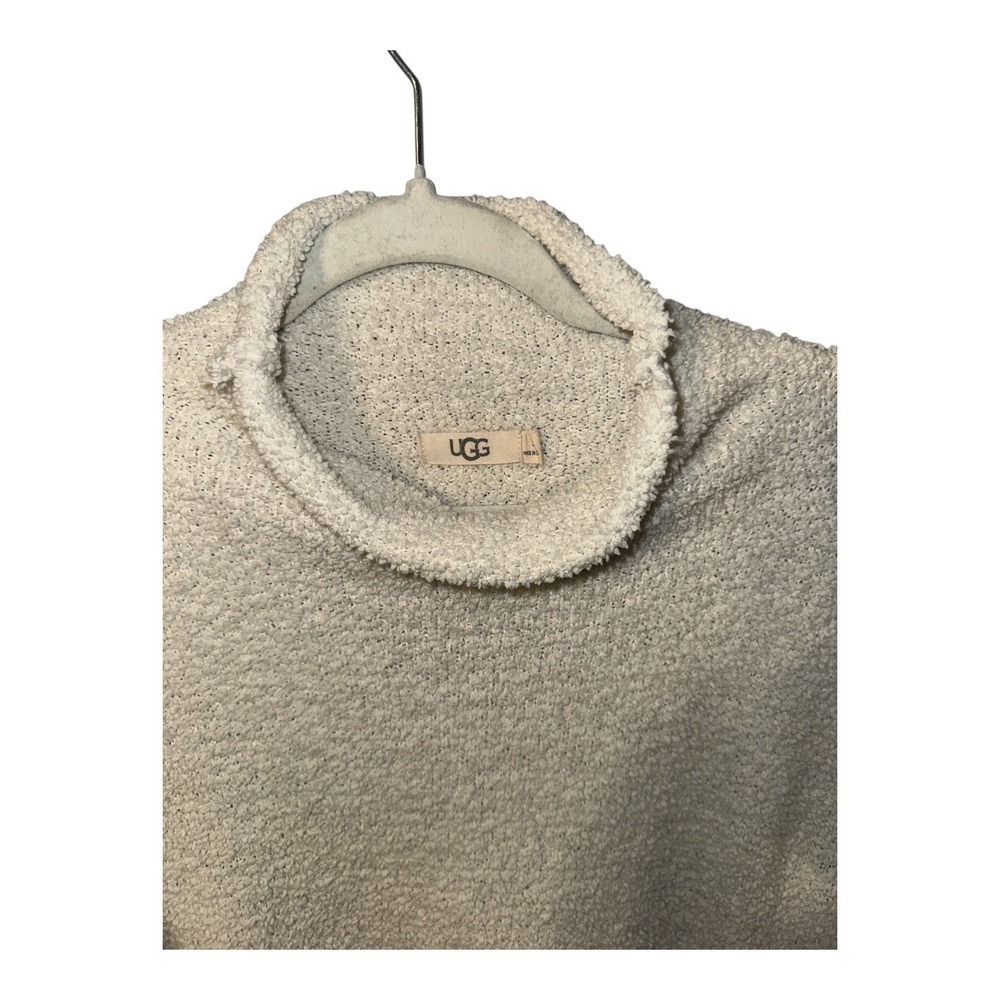 UGG Sage Turtleneck Cream Sweater, Small - Picture 3 of 8
